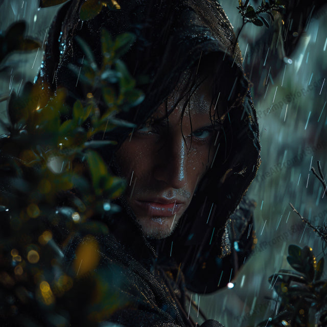 Mystic Forest Warrior AI MidJourney Image Prompt, 9573 Character Art, midjourney, mystic, forest, warrior, nature, serenity, power, human, strength, mystical, greenery, detailed, vibrant, rain, leaves, armor, rainforest, immersive, fantasy, epic, adventure, heroic, Midjourney, Ai, Ai Image Prompt, Image Prompt, Prompt