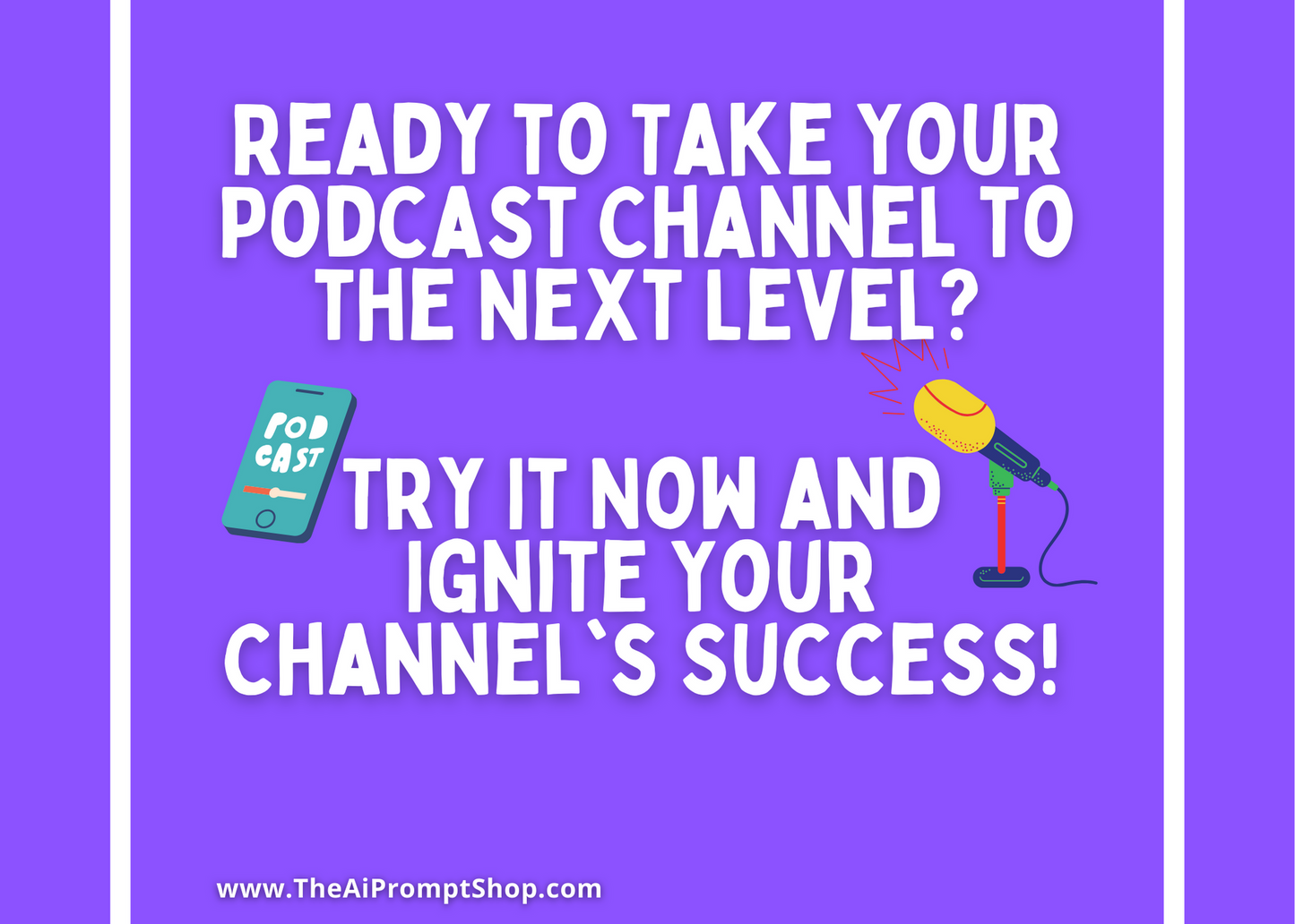 ChatGPT Podcast Idea Generator | Discover Limitless Ideas | AI | Digital Download | Instant Access |