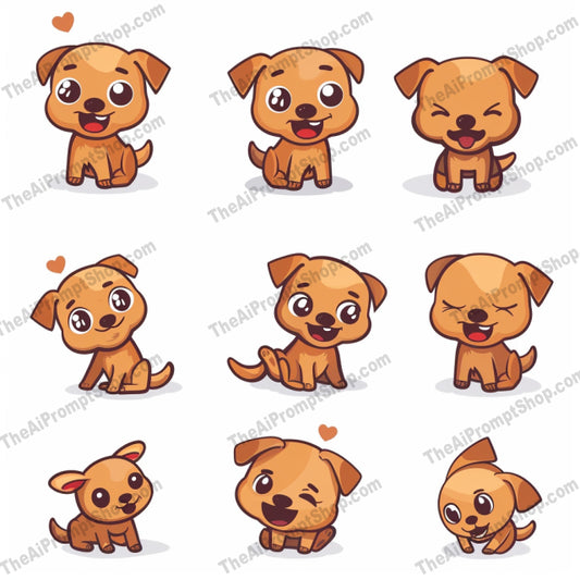 Cute Animal Illustrations AI MidJourney Image Prompt, 8175adorable, cartoon, charactermidjourney, children, creative art, cute animal illustration, design, expressive, fox, fun animals, owl, playful, puppy, rabbit, vibrant, whimsical