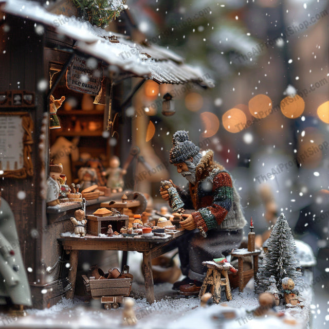 Miniature Market Scenes AI MidJourney Image Prompt, 8880 Animals, midjourney, Miniature, Market, Rustic, Vintage, Nostalgic, Town, Stalls, Vendors, Old-World Charm, Detail, Charm, Warmth, Heartwarming, Scene, Classic, Street, Townscape, Street Vendors, Cozy, Artisan, Midjourney, Ai, Ai Image Prompt, Image Prompt, Prompt