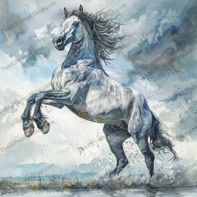 Dynamic Horse Illustration AI MidJourney Image Prompt, 9128 Animals, midjourney, horse, illustration, animal art, dynamic, motion, graceful, powerful, majestic, artwork, decor, equestrian, wildlife, running, high-quality, detailed, painting, elegant, nature, background, balanced, Midjourney, Ai, Ai Image Prompt, Image Prompt, Prompt