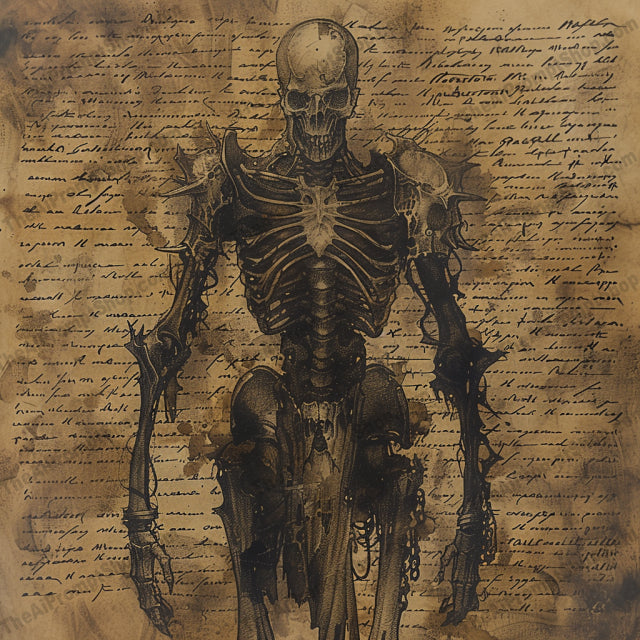 Dark Fantasy Creatures and Characters AI MidJourney Image Prompt, 9672 T Shirt Designs, midjourney, dark fantasy, vintage illustration, werewolf, skeleton warrior, witch, ghostly figure, supernatural, mystical, ancient parchment, handwritten script, creepy, eerie, mythical creatures, fantasy art, gothic, historical, alchemy, potions, dark magic, legendary beings, Midjourney, Ai, Ai Image Prompt, Image Prompt, Prompt