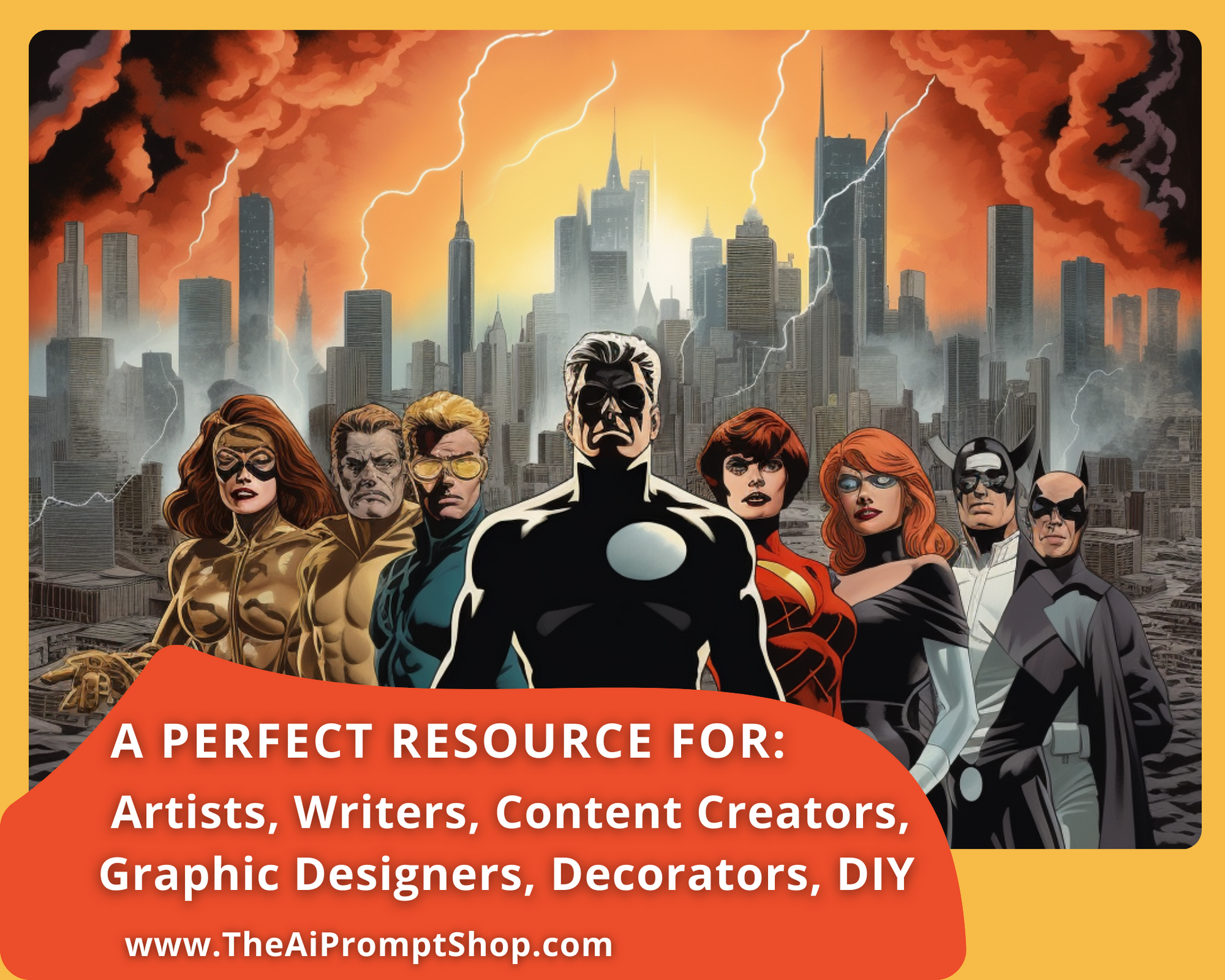 AI Image Prompts for Comic Book Art