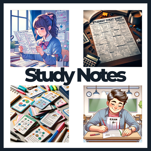 ChatGPT Prompt - Student Study Notes Generator
