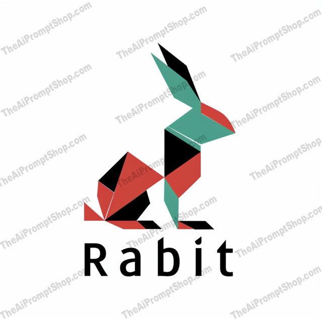 Geometric Rabbit Design AI MidJourney Image Prompt, 8830 Animals, midjourney, rabbit, geometric, polygonal, modern, vibrant, illustration, art, contemporary, design, colorful, animal, graphic, decor, branding, stylish, unique, polygon, shape, artwork, creative, Midjourney, Ai, Ai Image Prompt, Image Prompt, Prompt