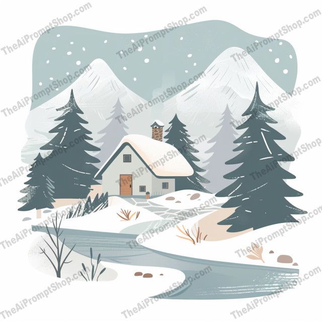 Scenic Landscape Illustrations AI MidJourney Image Prompt, 9037 Landscapes & Paintings, midjourney, landscape, illustration, whimsical, scenic, pastel colors, serene, picturesque, nature, countryside, cottage, winter, autumn, windmill, Japanese garden, mediterranean, mountains, trees, flowers, soft colors, charming, Midjourney, Ai, Ai Image Prompt, Image Prompt, Prompt