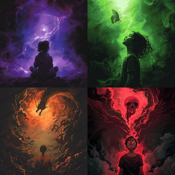 Fantasy and mystery art in a cinematic style created from an AI image prompt.