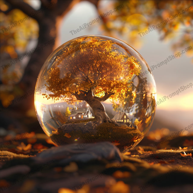 Enchanted Bonsai Tree Art AI MidJourney Image Prompt, 8894 Landscapes & Paintings, midjourney, bonsai, illuminated, glass dome, magical, whimsical, fantasy, serene, enchanted, tree art, glowing, tranquility, beautiful, miniature tree, ethereal, night scene, mystical, glowing tree, enchantment, nature, serenity, Midjourney, Ai, Ai Image Prompt, Image Prompt, Prompt