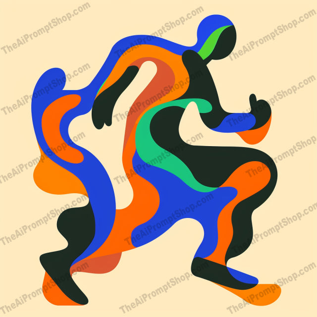 Colorful Abstract Figures AI MidJourney Image Prompt, 8959 Animation & Cartoons, midjourney, abstract, colorful, vibrant, dynamic, fluid lines, shapes, human figures, dancing, playing guitar, cycling, running, energy, bold colors, patterns, modern art, expressive, movement, creative, artistic, unique, Midjourney, Ai, Ai Image Prompt, Image Prompt, Prompt