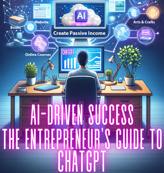 AI Driven Successai, AI Book, Chatgpt prompts, ebook, entrepreneur guide, pasive icome