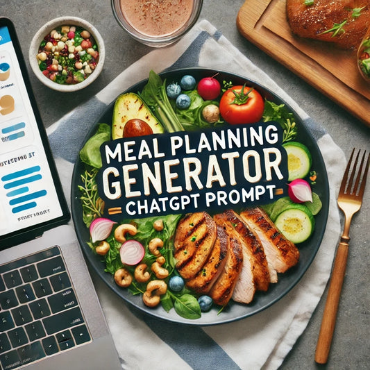 AI Meal Planning Generator | Create Personalized Meal Plans Instantly with ChatGPT ToolAI Meal Planning, Balanced Diet, Chat GPT, Chat GPT Prompts, ChatGPT, ChatGPT Generator, ChatGPT Prompts, ChatGPT Tools, Dietary Goals, Grocery Shopping, Healthy Eating, Meal Planning, Meal Planning Tool, Meal Prep, Nutrition Plan, Nutrition Tracking, Weekly Menu