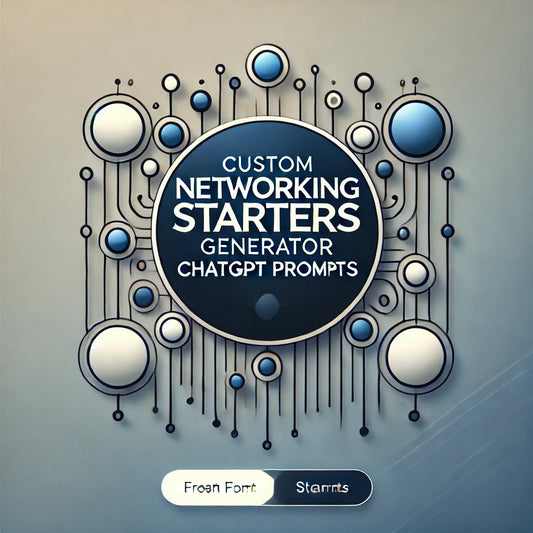 Networking Conversation Starters Guide | ChatGPT Generator for Effective NetworkingAI Networking Tool, Business Networking, Chat GPT, Chat GPT Prompts, ChatGPT, ChatGPT Generator, ChatGPT Prompts, ChatGPT Tools, Conversation Starters, Networking Commands, Networking Confidence, Networking Conversation Starters, Networking Events, Networking Guide, Networking Skills, Networking Tips, Professional Networking