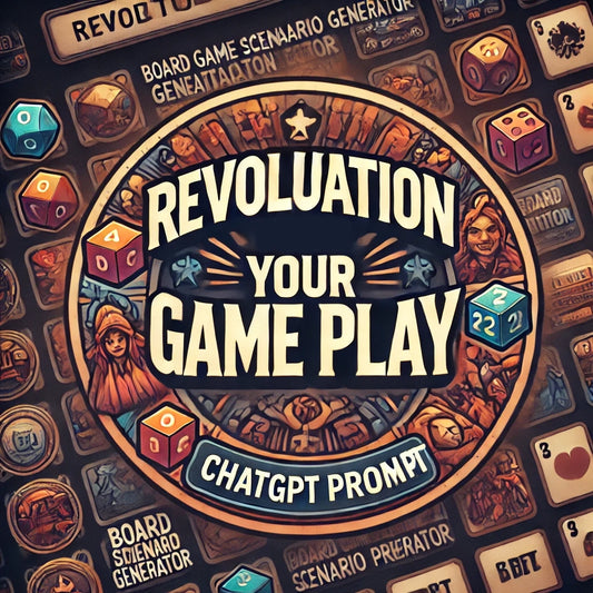 Board Game Scenario Creator | ChatGPT Tool for Unique Game NightsBoard Game Enhancer, Board Game Expansion, Board Game Scenario Creator, Chat GPT, Chat GPT Prompts, ChatGPT, ChatGPT Generator, ChatGPT Prompts, ChatGPT Tools, Custom Game Scenarios, Game Night Tool, Game Rules Generator, Printable Scenario Cards, Unique Game Challenges