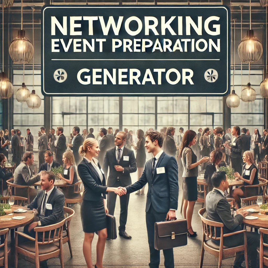 Networking Event Preparation Guide | Master Networking with ChatGPT ...