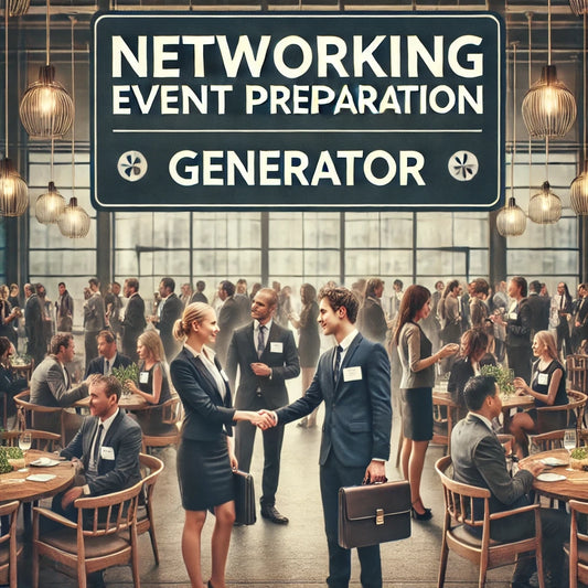 Networking Event Preparation Guide | Master Networking with ChatGPTBusiness Networking, Career Networking, Chat GPT, Chat GPT Prompts, ChatGPT, ChatGPT Generator, ChatGPT Prompts, ChatGPT Tools, Effective Networking, Event Networking, Networking Essentials, Networking Event Guide, Networking Follow-Up, Networking Preparation, Networking Skills, Networking Strategy, Networking Success, Networking Tips, Professional Growth, Professional Networking