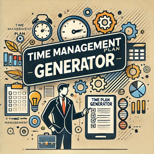 AI Time Management Plan Generator | Enhance Productivity with ChatGPT Tool