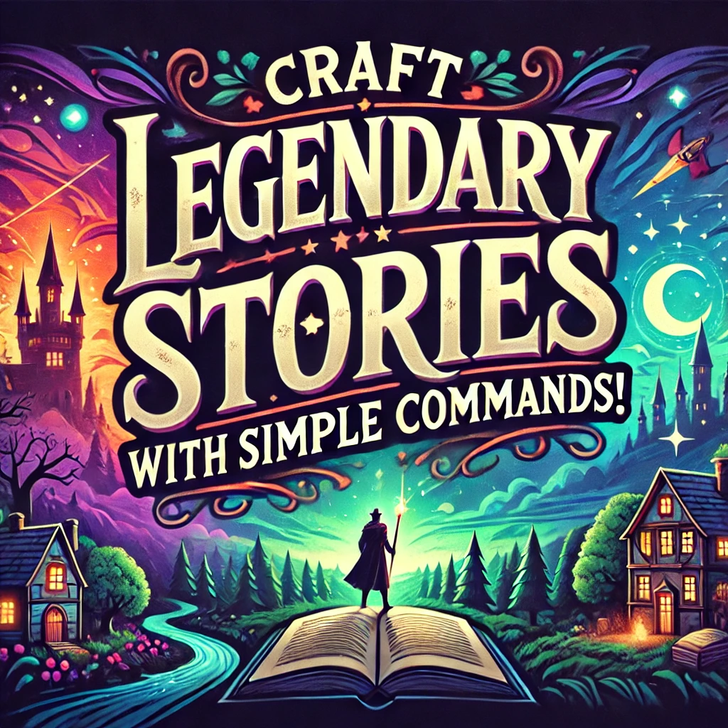ChatGPT Prompts | Fantasy Story Writing | AI | Digital Download | Chat GPT Prompts