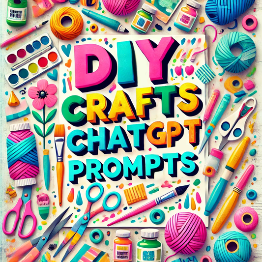 DIY & Craft ChatGPT Prompts | 83 Topics | Elevate your DIY Game | Instant Digital Download |ai, ai prompts, chat gpt, chat gpt prompts, Chat gpt tool, chatgpt, Chatgpt prompts, Chatgpt tool