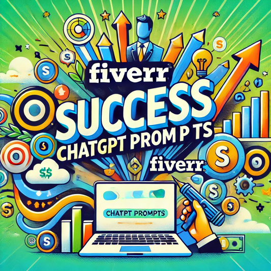 ChatGPT Fiverr Prompts | 31 Different Topics | AI | Digital Download | Instant Access