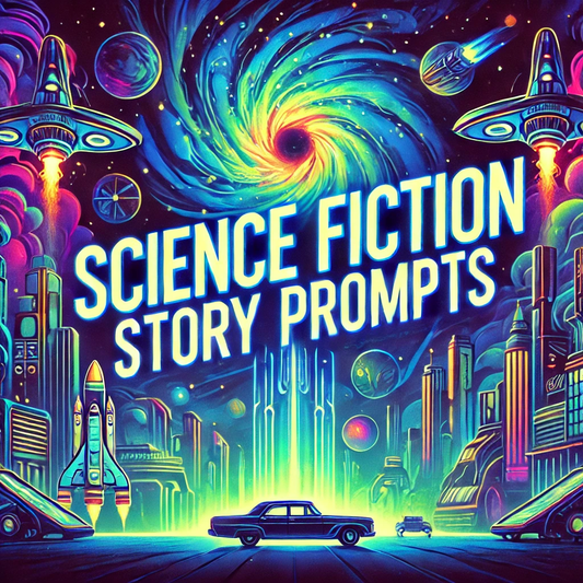 ChatGPT Prompts | Science Fiction Writing | AI | Digital Download | Chat GPT Prompts