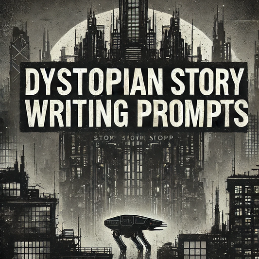 ChatGPT Prompts | Dystopian Story Writing | AI | Digital Download | Chat GPT Prompts