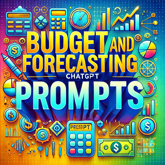ChatGPT Prompts | Budget Forecasting | AI | Digital Download | Chat GPT Prompts