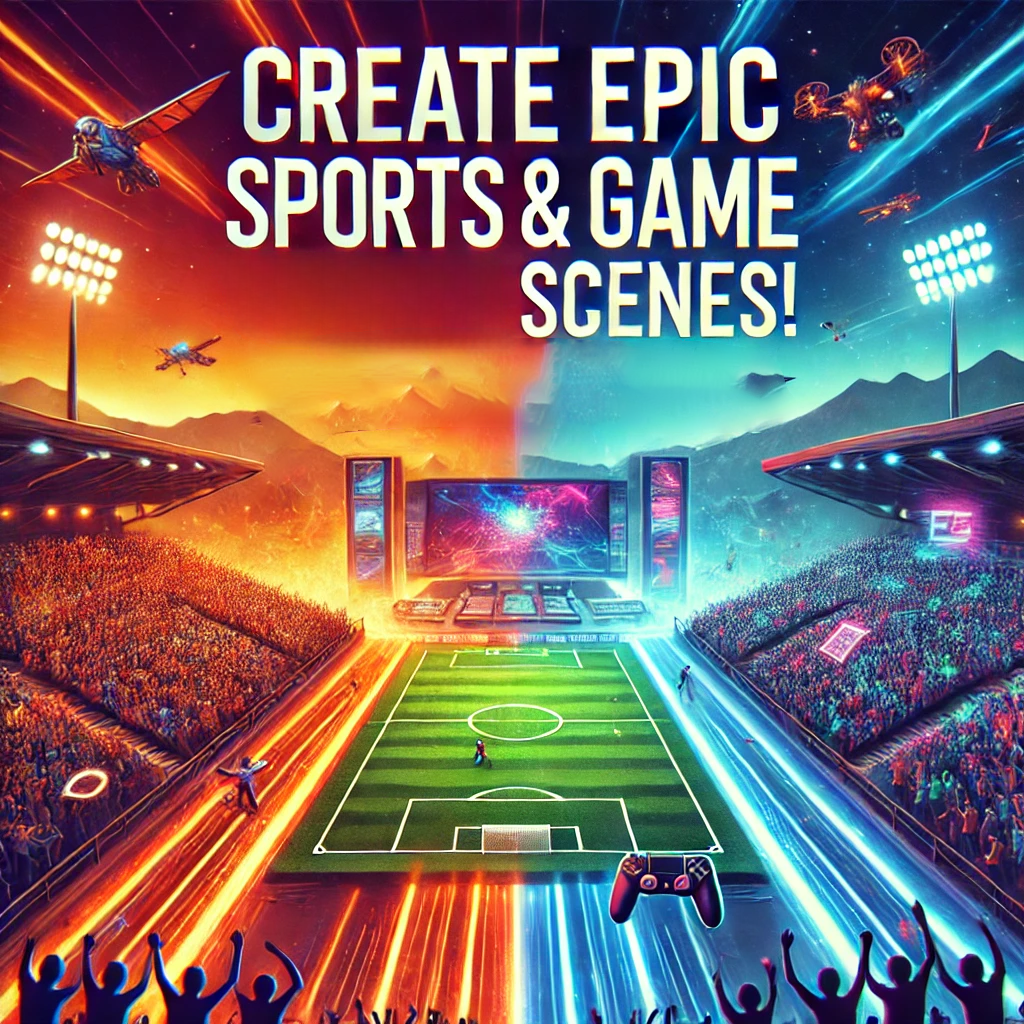 Sora Video Prompts for Sports & Games Scenes