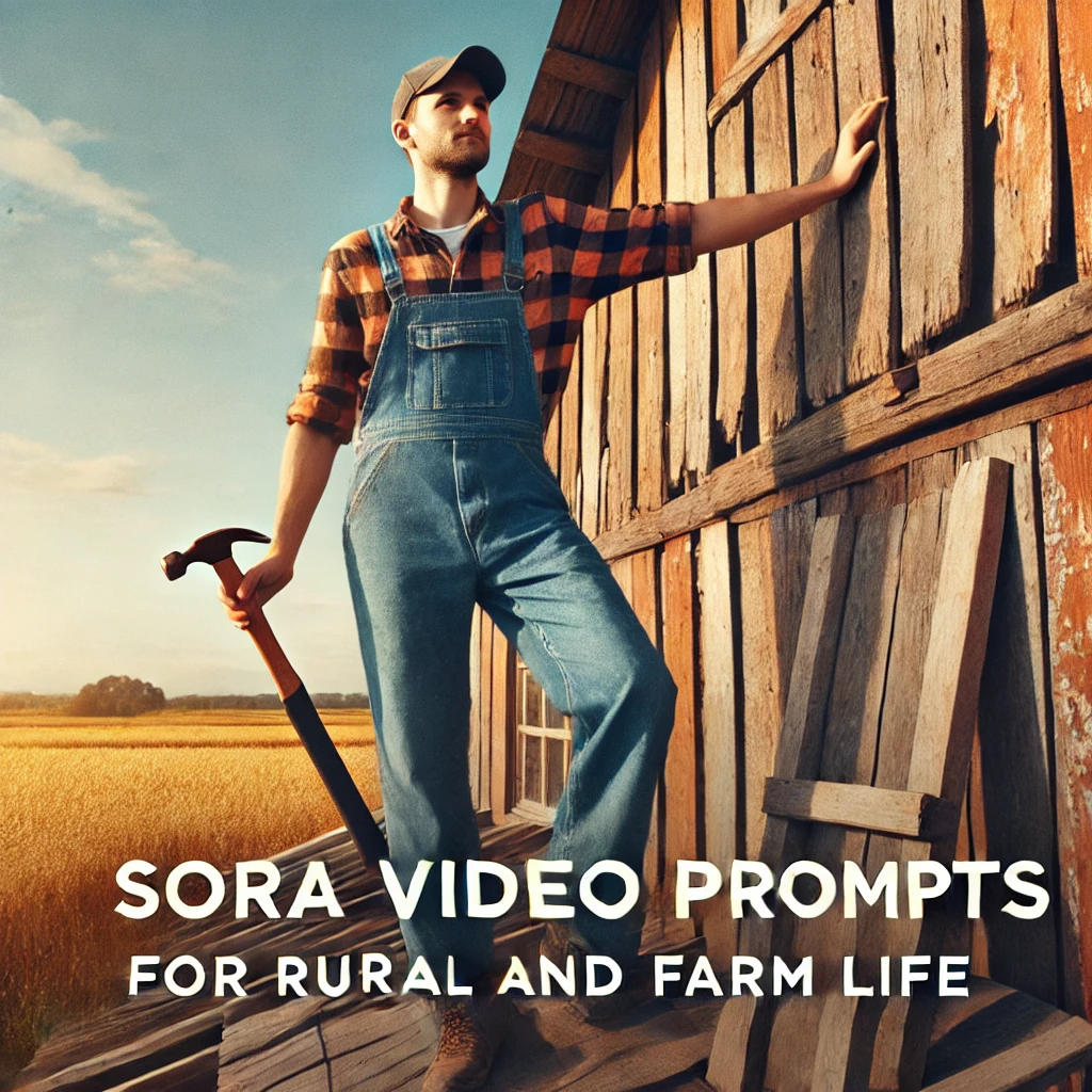 Sora Video Prompts for Rural & Farm Life Scenes