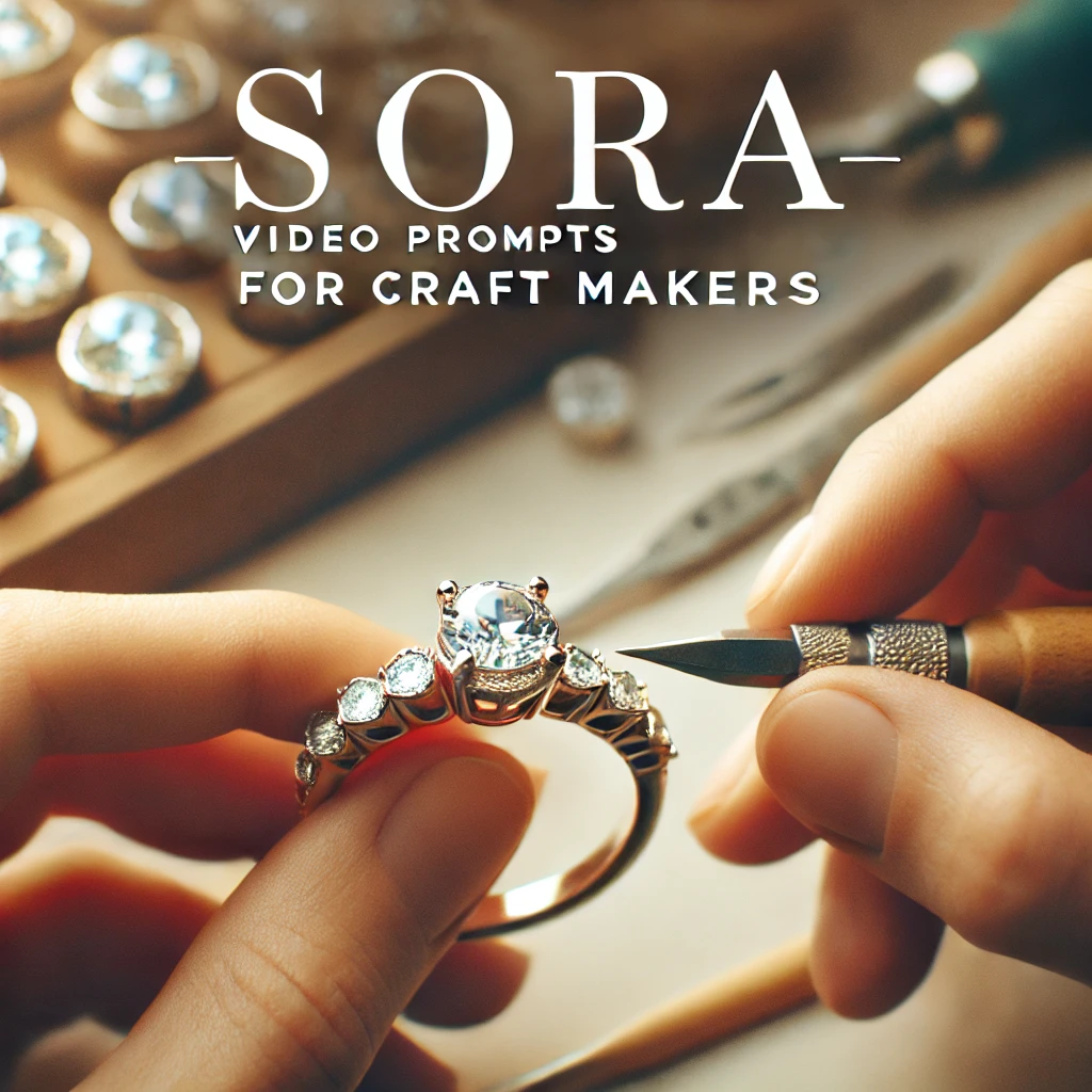 Sora Video Prompts for Craft Makers Scenes