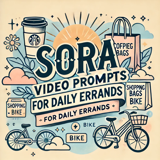 Sora Video Prompts for Daily Errands Scenes