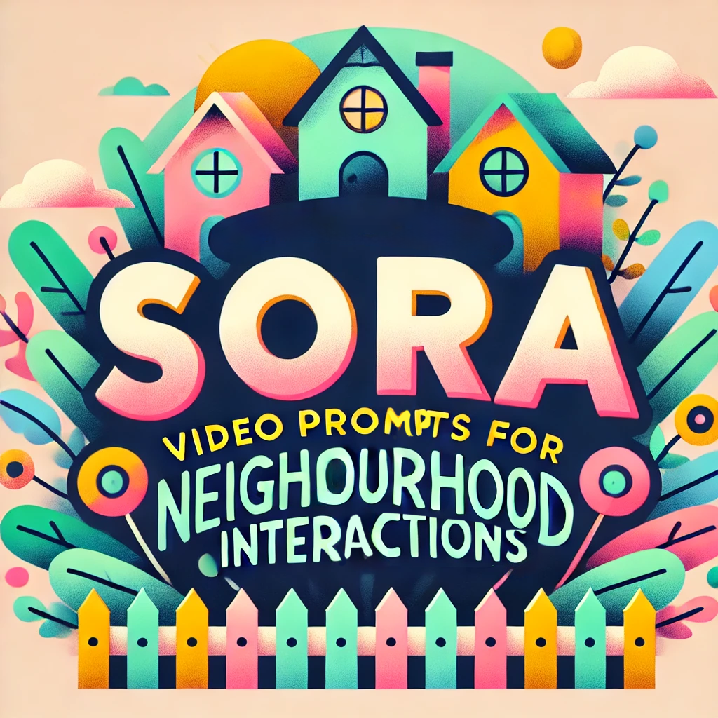 Sora Video Prompts for Neighbor Interaction Scenes