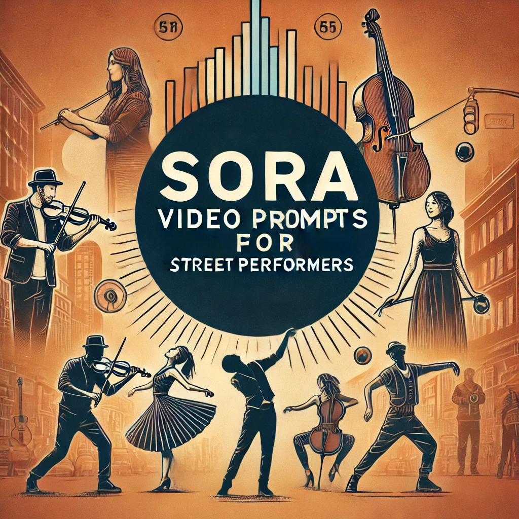 Sora Video Prompts for Street Performers & Public Scenes