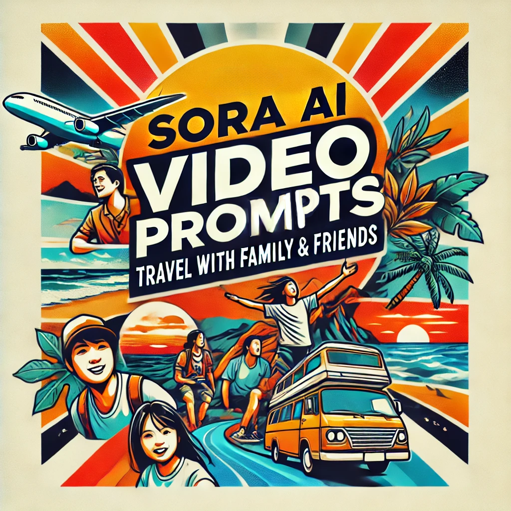 Sora Video Prompts for Travel Moments with Family & Friends Scenes
