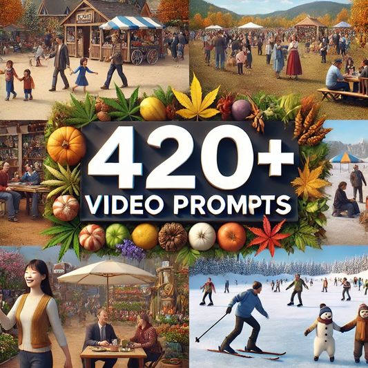 Sora Video Prompts for Weather & Seasonal Activities Scenes