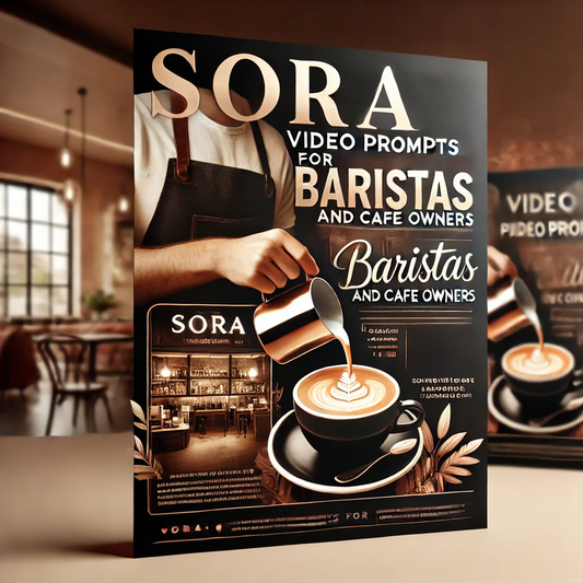 Sora Video Prompts for Baristas & Cafe Owners Scenes