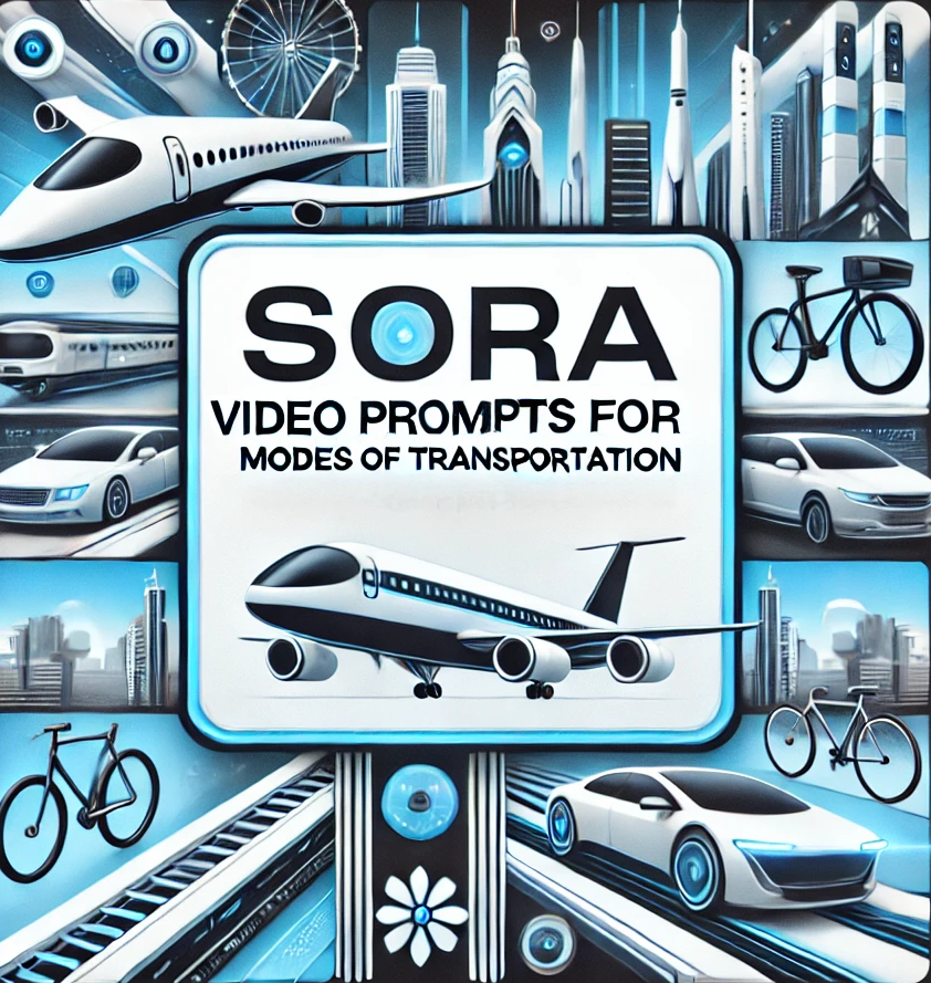 Sora Video Prompts for Transportation & Commuting Scenes
