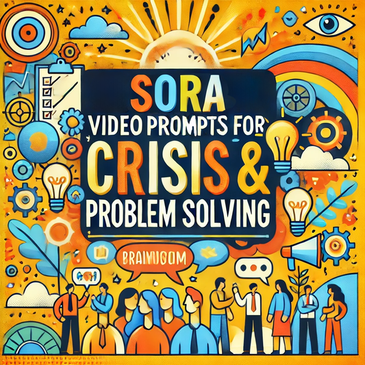Sora Video Prompts for Crisis and Problem-Solving Scenes