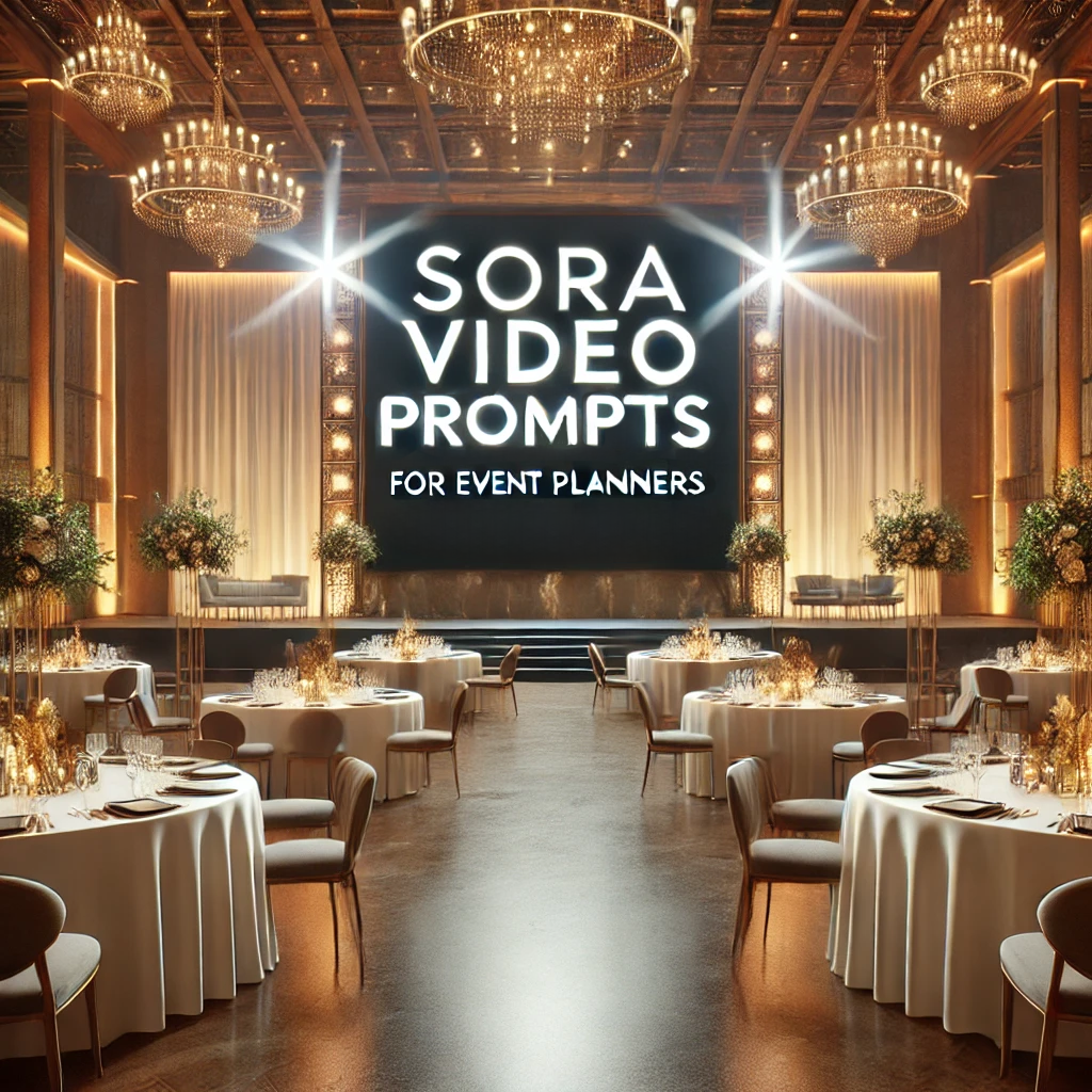 Sora Video Prompts for Event Scenes