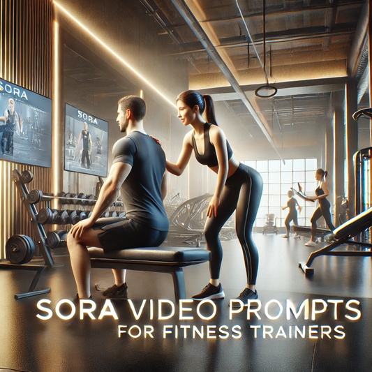 Sora Video Prompts for Fitness Trainer Scenes