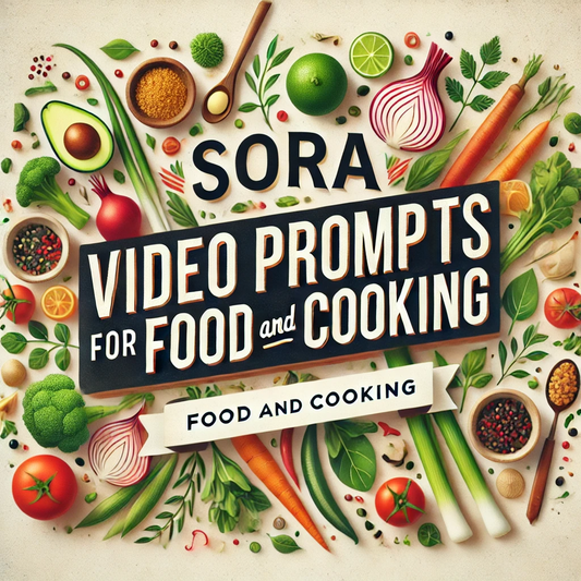 Sora Video Prompts for Food and Cooking Scenes