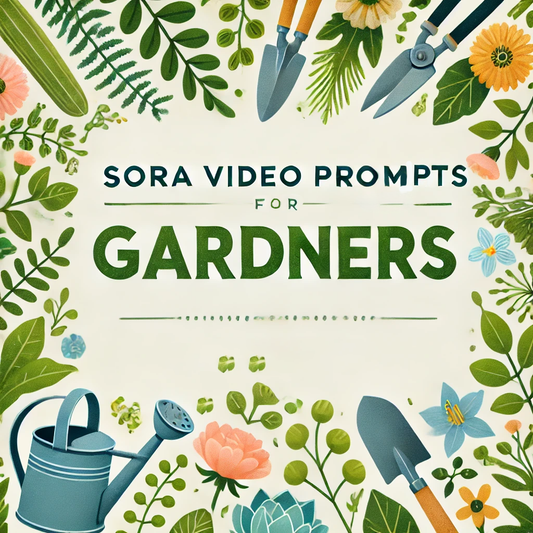 Sora Video Prompts for Gardeners