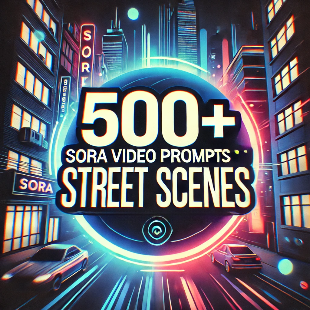 Sora Video Prompts for Urban Street Scenes