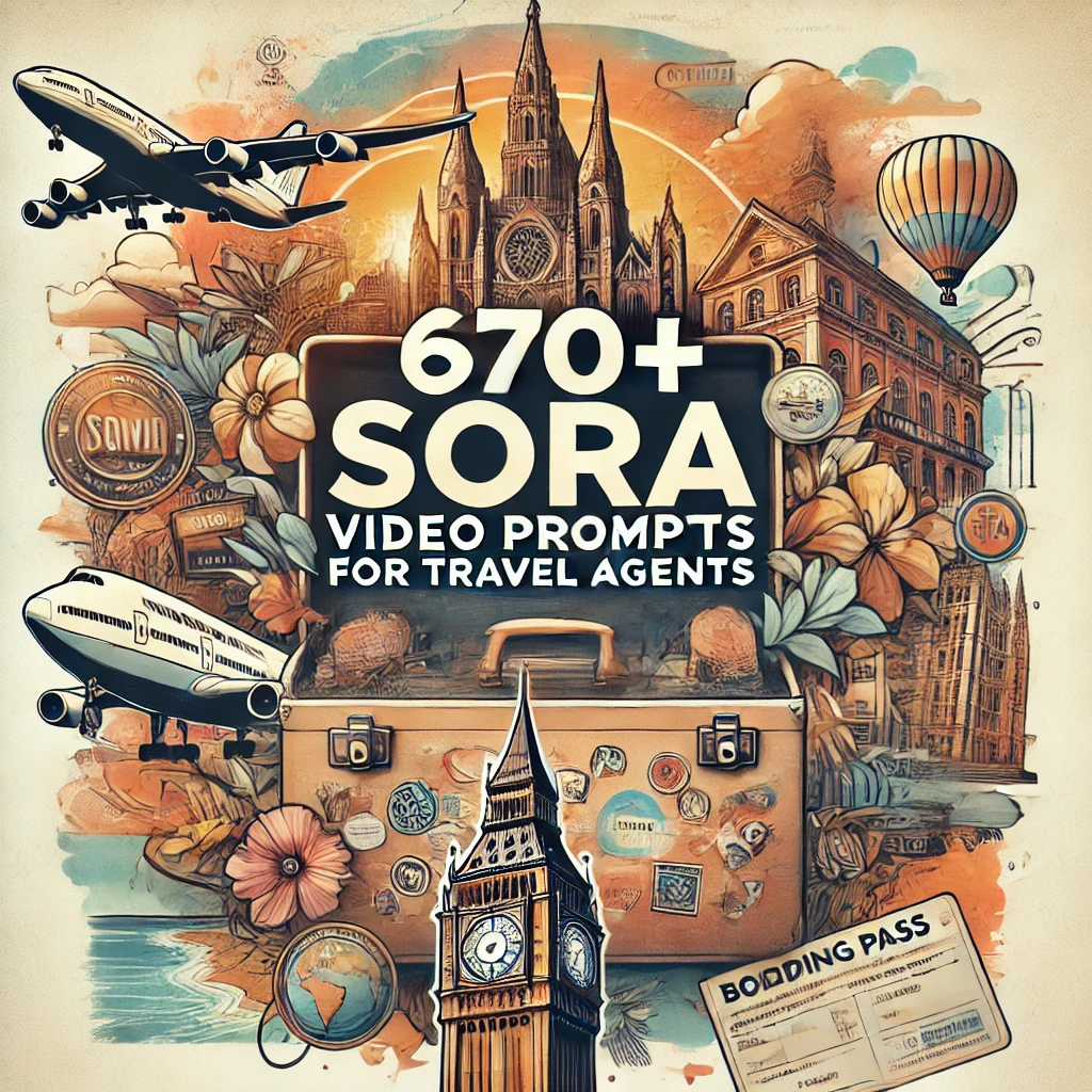 Sora Video Prompts for Travel Agents