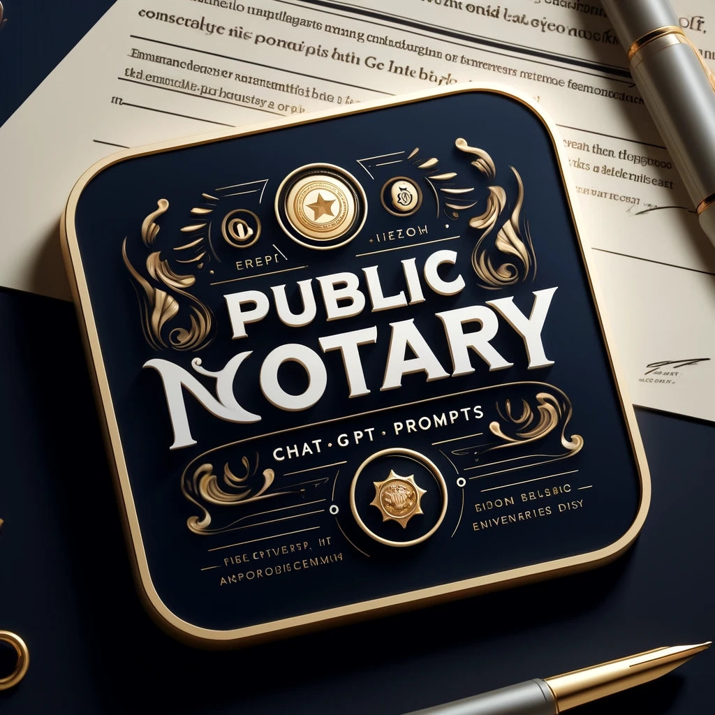 Boost Your Notary Career: Comprehensive Public Notary ChatGPT Prompts