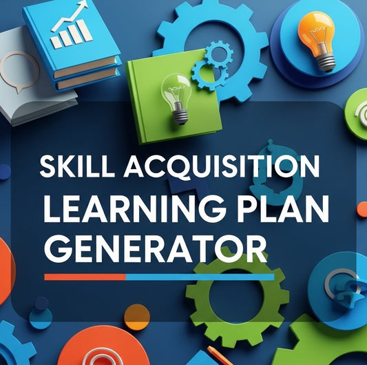 Skill Acquisition Learning Plan Generator