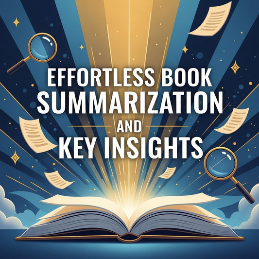 Effortless Book Summarization and Key Insights