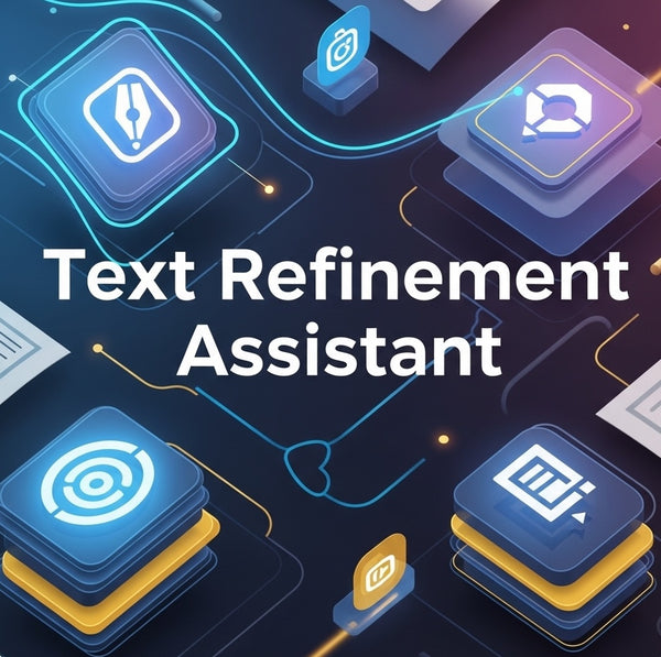 ChatGPT prompt guide for Text Refinement Assistant. Helps users whether you're drafting a formal report or a casual blog post, this prompt product enhances clarity, grammar, and style while preserving your original message.