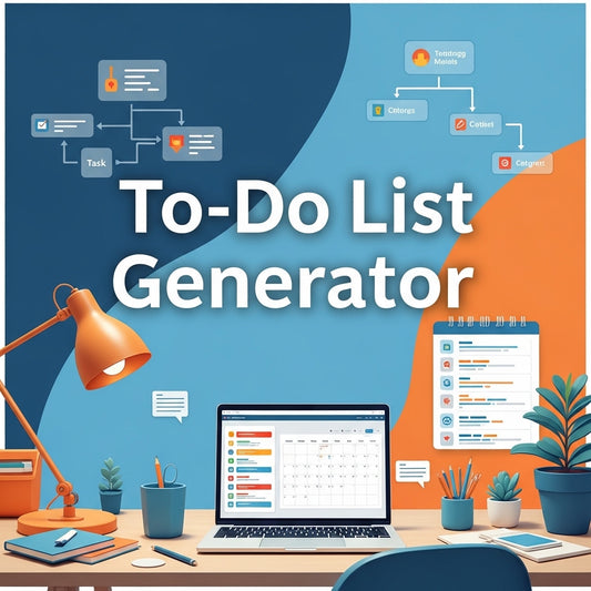 To-Do List Generator | Boost Productivity with ChatGPT Tool