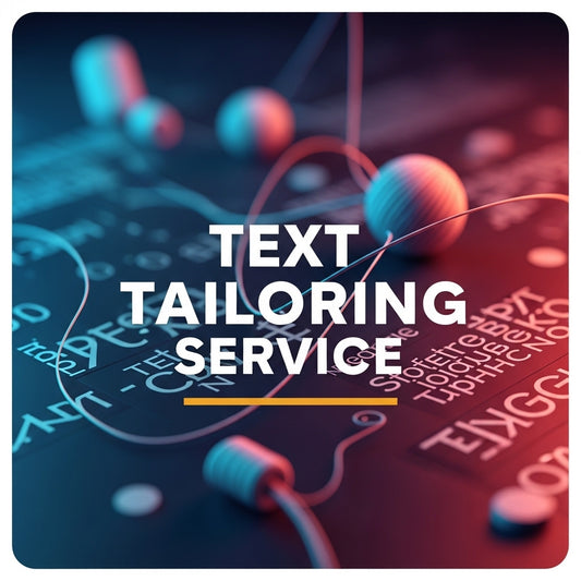 Text Tailoring Service