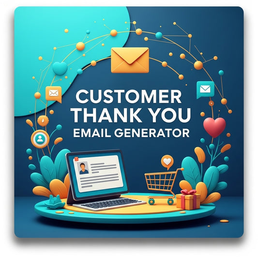 Customer Thank You Email Generator